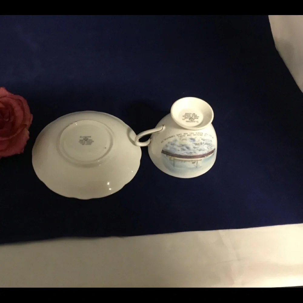 Vintage GLADSTONE‎ BONE CHINA TEA CUP